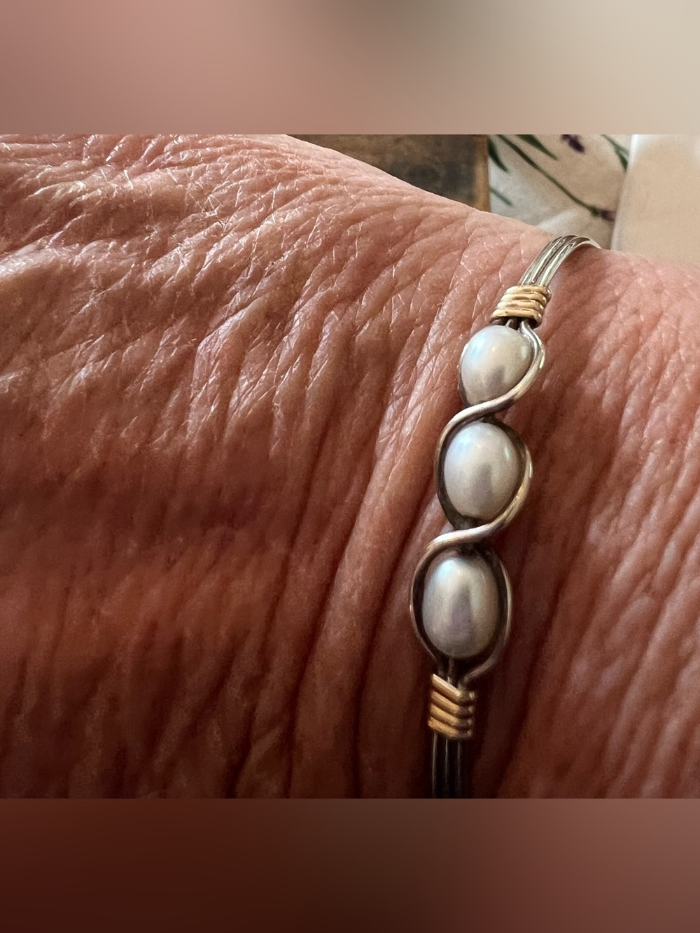 Ronaldo 3 Pearl Waverly Bracelet 
Vintage